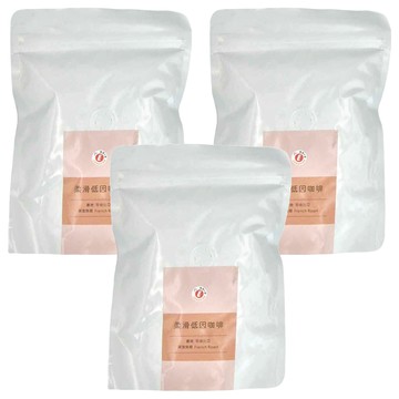 樂活E棧 柔滑低因風味咖啡豆  生豆  114g  3包