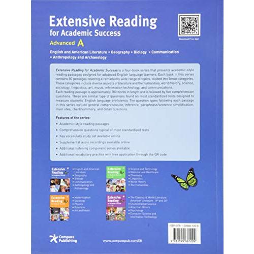 Extensive Reading for Academic Success Advanced A Student's Book