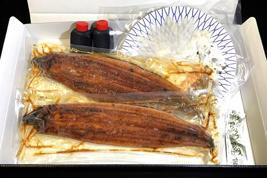 活とらふぐ刺身と国産うなぎの蒲焼き贅沢Bセット（ふぐ刺1皿・蒲焼き2尾）