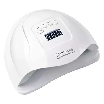 SUN 智能感應美甲UV光療機 120W大功率快速烘乾 四檔定時 雙光源燈珠  1台  白色/黑色
