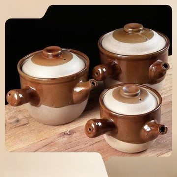 傳統藥壺藥煲土陶熬藥砂鍋養生耐高溫明火燃氣帶蓋老式煎藥煲