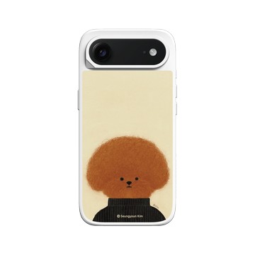iPhone Air SolidX 白 - Seungyoun Kim - 黑衣小狗 Pingu Kim