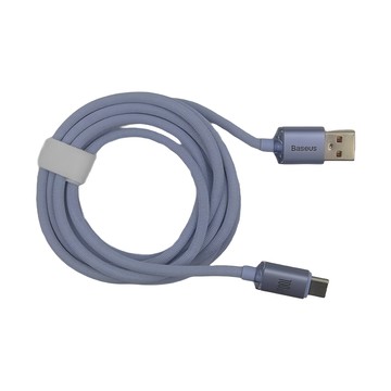 Baseus 倍思 晶耀系列 快充數據線 100W 480Mbps USB to Type-C  2m  紫色  1條