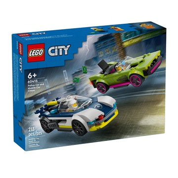 LEGO 樂高 City系列 60415 警車和肌肉車