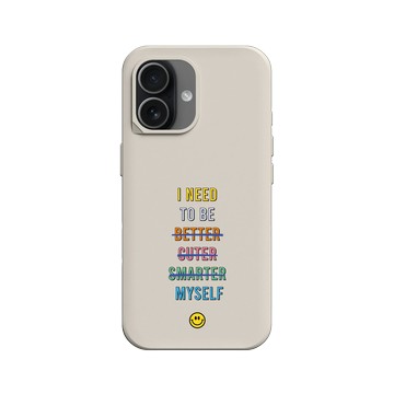 iPhone 17 SolidX 貝殼灰 - Positive Vibes / 正好能量 - I Need To Be Myself