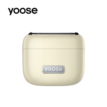 YOOSE MINI 5 隨身五刀頭往復式電動刮鬍刀-砂岩白