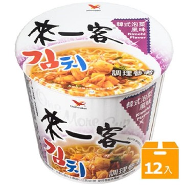杯麵_韓式泡菜風味(12杯/箱)