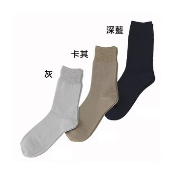 【老人當家】【神戶生絲】男款無鬆緊帶襪子 春夏