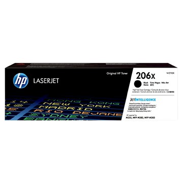 HP惠普 206X 碳粉匣高印量 W2110X 黑色 原廠耗材 適用多款HP LaserJet印表機  1個