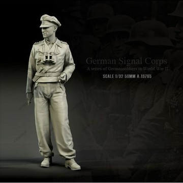 【台灣出貨】✨免運 白膜 1/35(50mm)二戰歐洲軍人10 樹脂兵人(白模) A-19765 模型製作