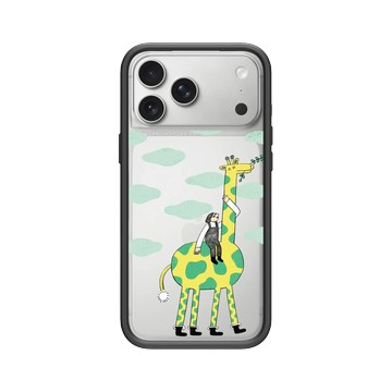 iPhone 17 Pro Max Mod NX -邊框背蓋組合 (相機按鈕) 黑 - 包大山 Baozi - 長頸鹿