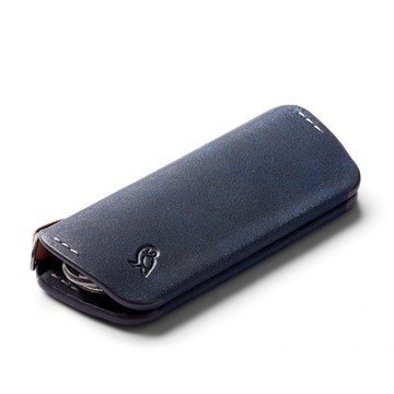 Bellroy 磁吸式鑰匙包 鑰匙圈 優質皮革 Key Cover Plus 系列 雙12 送禮 男包/女包 第三版 -深海藍