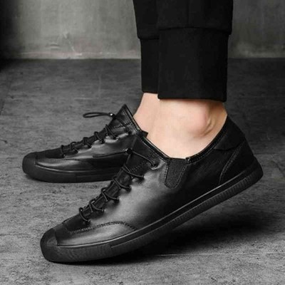 スニーカー メンズ 靴 黒 レザー 本革 ブランド 軽量 軽い 白 おしゃれ Shs 1068 通販 Lineポイント最大get Lineショッピング