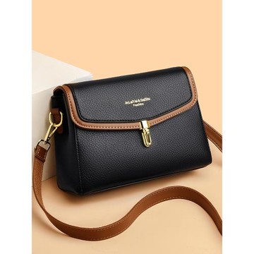 小挎包女2025新款女包鎖扣小方包女士單肩斜挎包高級感包包手機包