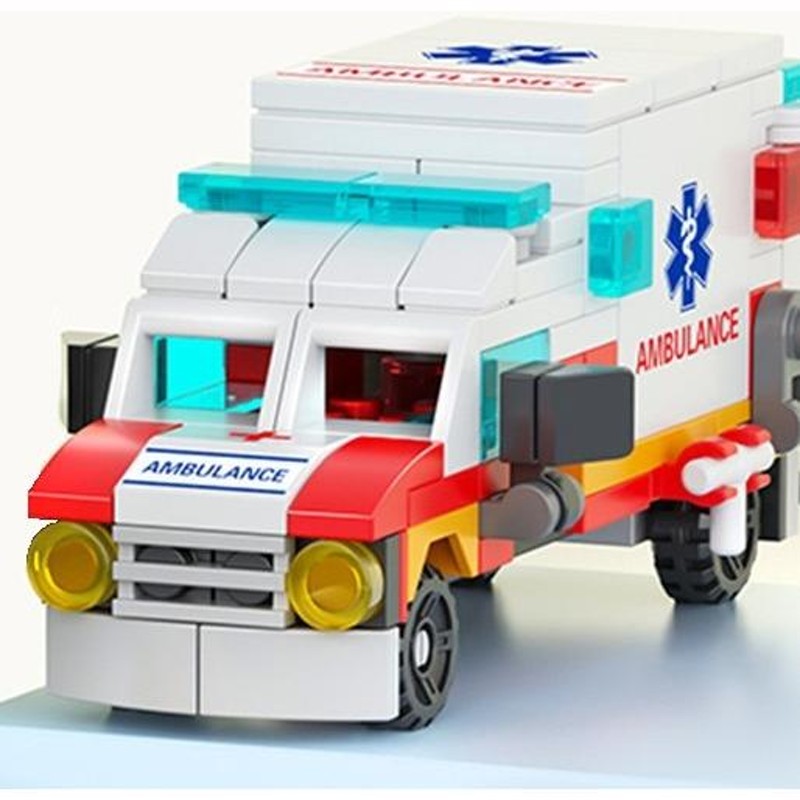 レゴ ブロック 救急車 キット LEGO 互換品 | LINEショッピング