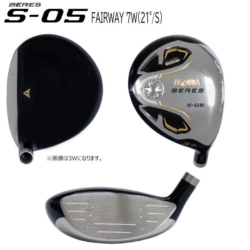 本間ゴルフ(ホンマ/HONMA) ベレス S-05 フェアウェイウッド 7W(21°/S