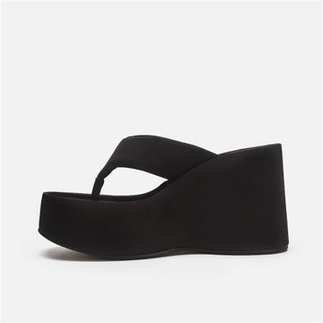 外貿跨境松糕厚底人字拖鞋女外穿夾腳坡跟增高網紅涼拖鞋女夏