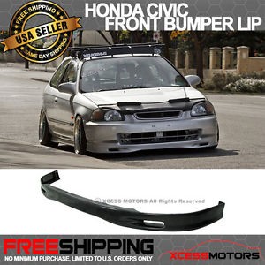 USパーツ96-98ホンダシビックEKウレタンSPOONバンパーリップスポイラー 