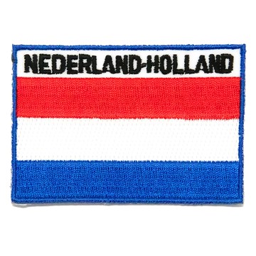 A-ONE 匯旺 荷蘭國旗刺繡布貼 8x5cm  荷蘭  1件