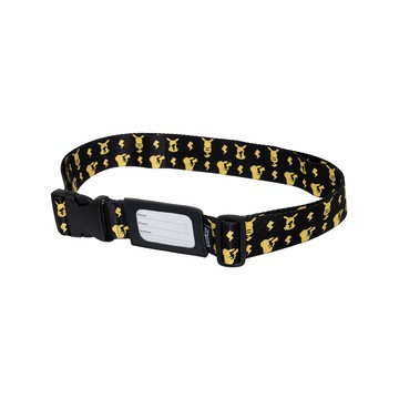 【Pokemon】寶可夢潮黑皮卡丘行李箱綁帶-黑色 BCGO23F04BK