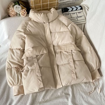 冬天棒球服棉服女新款秋冬季ins港風設計感小眾小棉襖