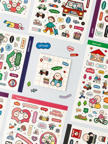 Simple Daily Point Sticker Pack