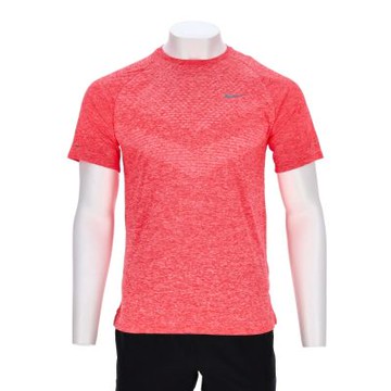 Nike As Dfadv Stride Ss Top 短袖 男款 淡紅色 圓領 排汗 運動  HV5204-635