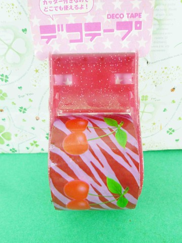 【震撼精品百貨】日本精品百貨 膠帶-櫻桃圖案 震撼日式精品百貨