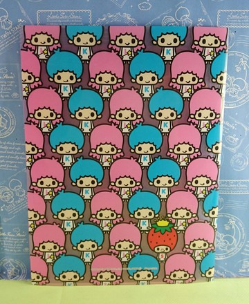【震撼精品百貨】Little Twin Stars KiKi&LaLa 雙子星小天使 A4分頁夾 滿版 震撼日式精品百貨