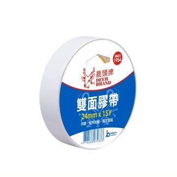 四維 鹿頭牌 雙面膠帶 (24mm x 15Y)