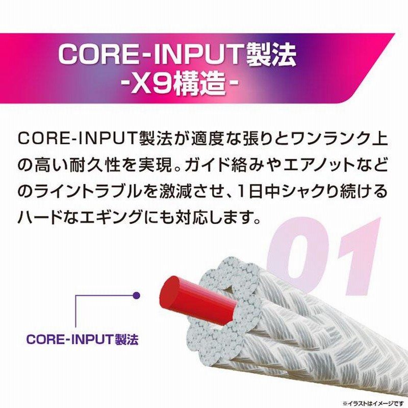 バリバス アバニ エギング マックスパワーPE X9 150m | LINE