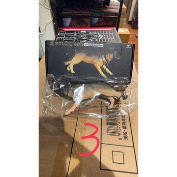 【杯麵宅品】 一件出清不留貨! 警犬 1/6 搭配比例