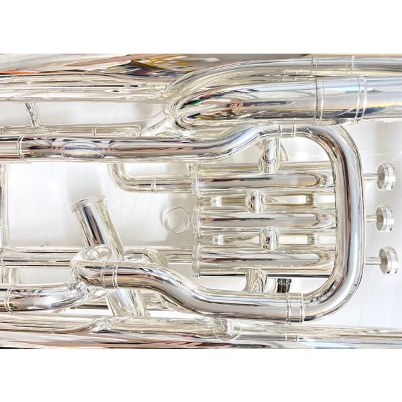 J Michael(Jマイケル) EU-1700S ユーフォニアム 銀メッキ 4ピストン B♭ euphonium セット E 北海道 沖縄 離島  不可 | LINEブランドカタログ