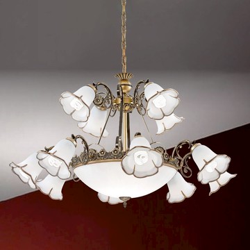 E27古典風吊燈十二燈 B102-81-22781