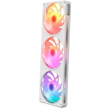 NZXT F360 RGB一體式反向側透靜音扇(散熱風扇/機殼風扇/FDB液態軸承)