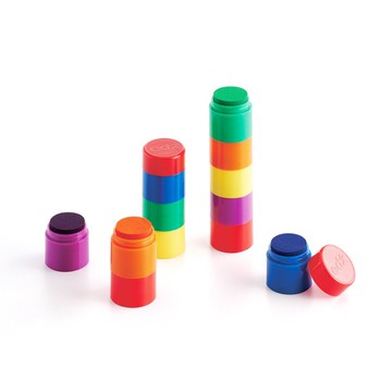 忙著玩-彩虹疊疊印泥 (76410) 生日禮物 新年禮物 兒童益智玩具