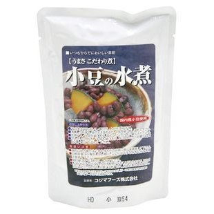国内産 小豆の水煮　オーサワジャパン　230g