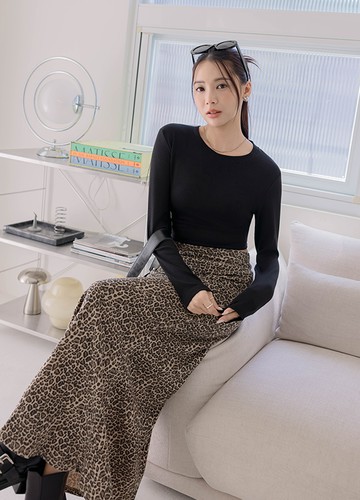 超彈力棉質上衣