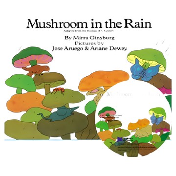 JY books Mushroom in the Rain Set  JYBooks  1本  Jybooks 歌唱繪本