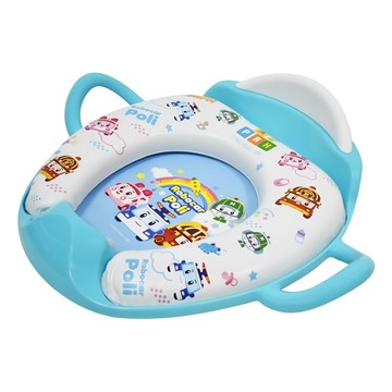 POLI波力 救援小英雄 兒童學習馬桶扶手坐墊 台灣正版授權   波力  1個