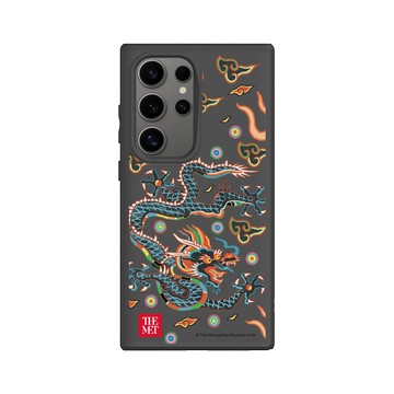 Galaxy S24 Ultra SolidSuit 黑 - The MET - 亞洲藏品系列 - 騰雲龍徽