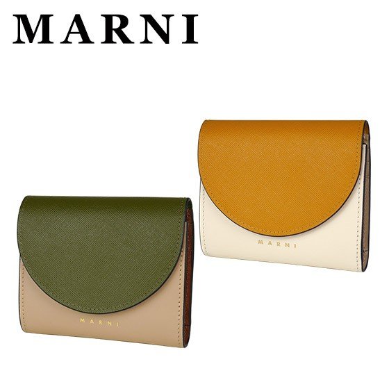 marni 三つ折り財布-