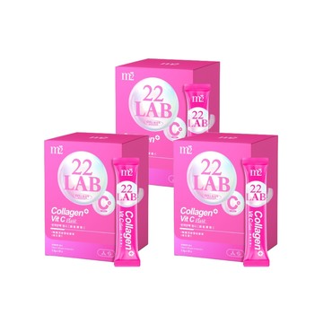 [m2美度] 超能膠原C粉(8入/盒) 三入組-[m2 美度] 超能膠原C(30入/盒) 三入組