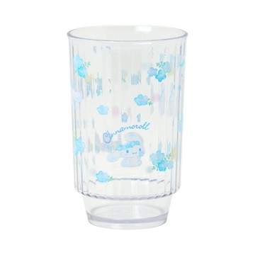 asdfkitty*日本製 大耳狗 水彩風鮮花 水杯 茶杯 漱口杯 筆筒-正版