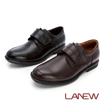LA NEW Q Lite彈力 黏貼德比鞋 紳士鞋(男2310335)