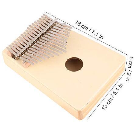 Kalimba Thumb Finger Piano, Pretty Good Timbre Accurate Tone Durable Kalimba 17 Keys Thumb Finger Piano, Portable for Beginner Student