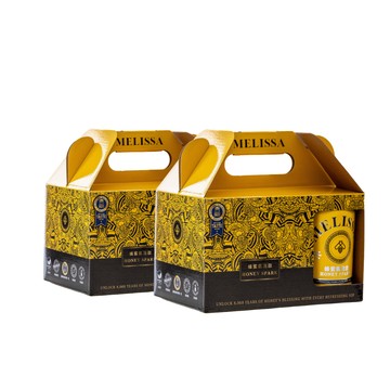 【Melissa】蜂蜜氣泡飲330ml 12入(6入裝X2盒）