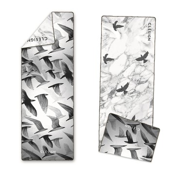 [Clesign] OSE ECO YOGA TOWEL 瑜珈舖巾 - D10 Free Bird