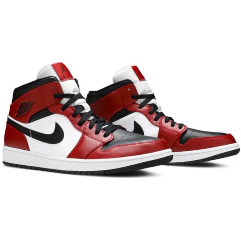 NIKE AIR JORDAN 1 MID CHICAGO RED WHITE ナイキ エアジョーダン 1