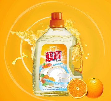 【藍寶】洗碗精 3000mlx4瓶